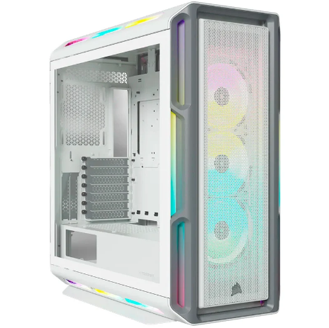 Gabinete Corsair Icue 5000T Rgb Tg Mid-Tower White