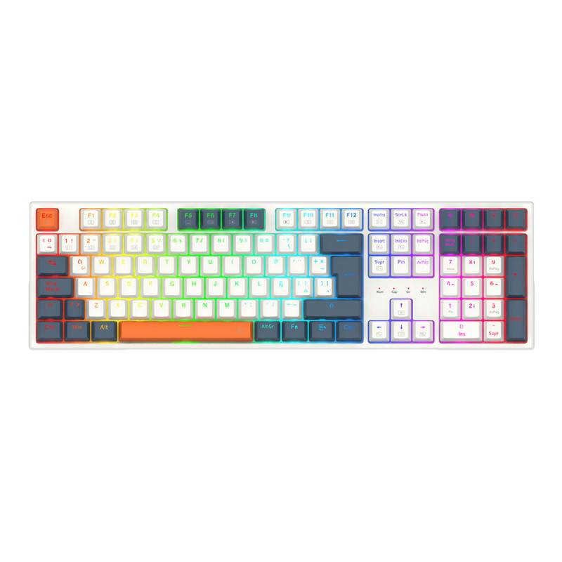 Teclados Redragon Trundle K668Wbo-Rgb-Sp