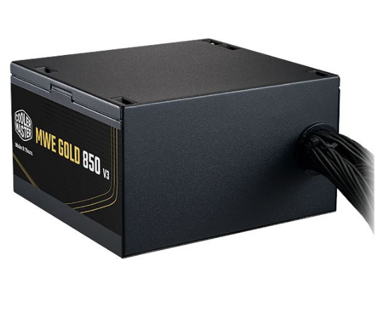 Fuente Cooler Master Mwe Gold 850W V3 Nm Fr (No Modular)