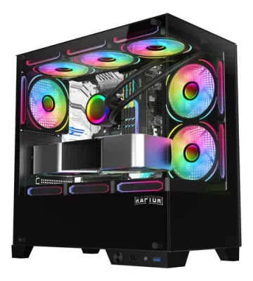 Pc Gamer (Ei) Ryzen 5 8500G + 16Gb Ddr5 + Ssd 240Gb + 550W White + Gab (Imagen Ilustrativa)