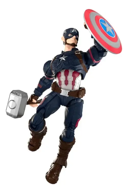 Capitan America (Saga Infinity) Piezas Intercambiables, Articulado