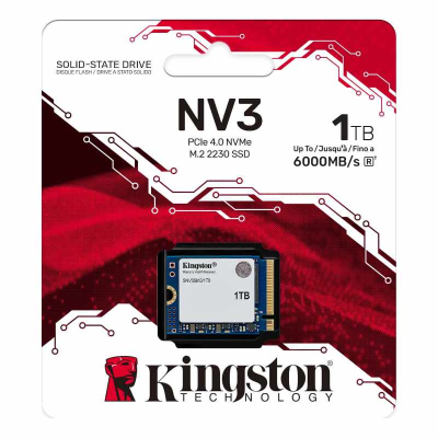 Disco Ssd M.2 Kingston Nv3 Gpcie 4.0 1Tb Nvme 2230