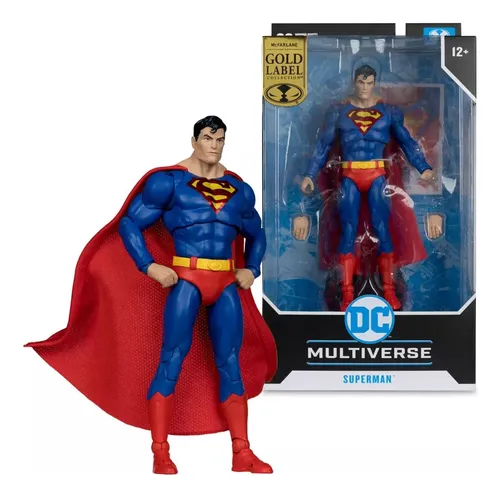 Muñeco Accion Mc Farlane 18Cm Producto Original Superman New