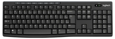 Teclado Logitech Wireless K270 Graphite