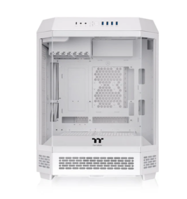 Gabinete Tt The Tower 600 Mid-Tower Tg X3 Fan X2 Snow White