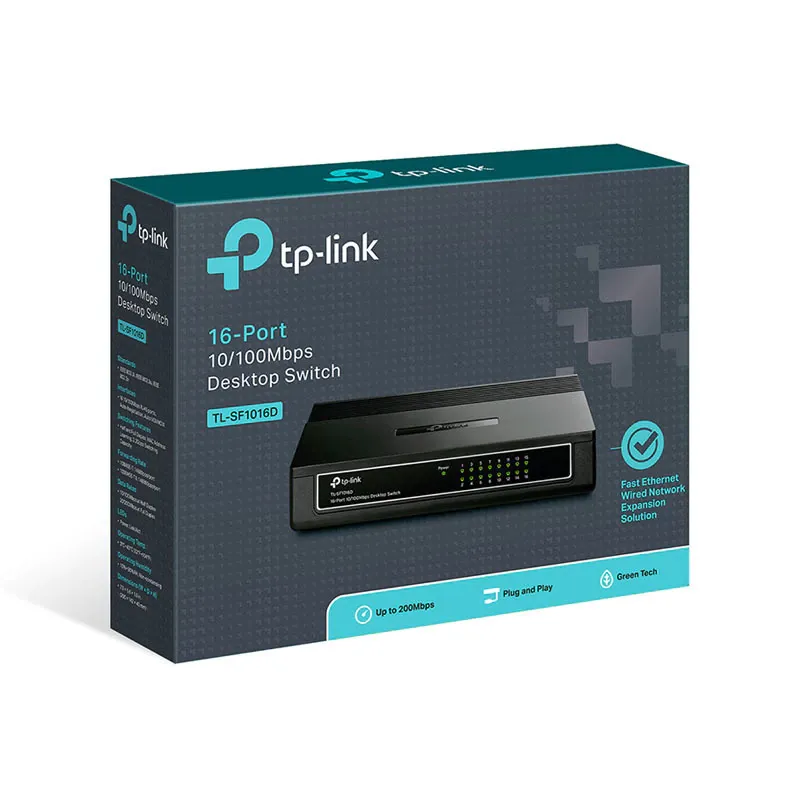 Tl-Sf1016D Switch 16P Tp-Link Desktop
