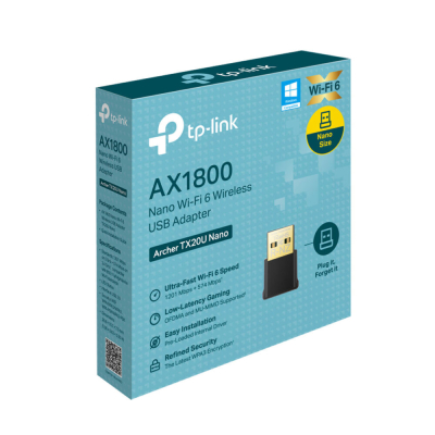 Archer Tx20U Nano P Red Usb Ax1800 D Band