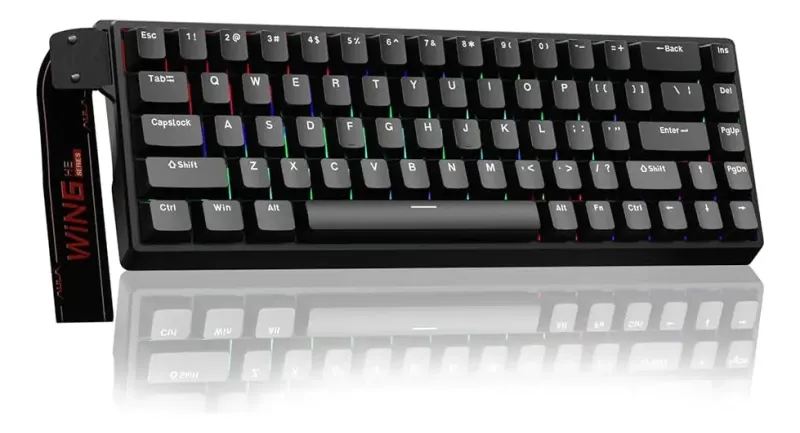 Aula Win68He Black Standard Sw Greywood Teclado Mecanico En 65%
