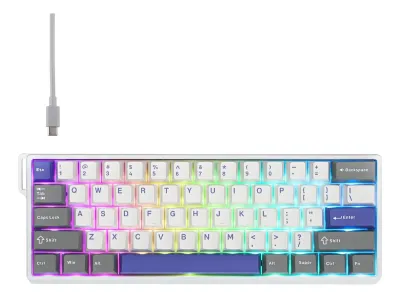 Aula Win68He Max White Blue Grey Sw Wing Chun Teclado Mecanico En 65%