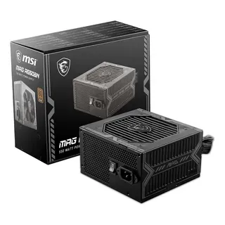 Fuente Msi Mag A550Bn 550W 80 Plus Bronze