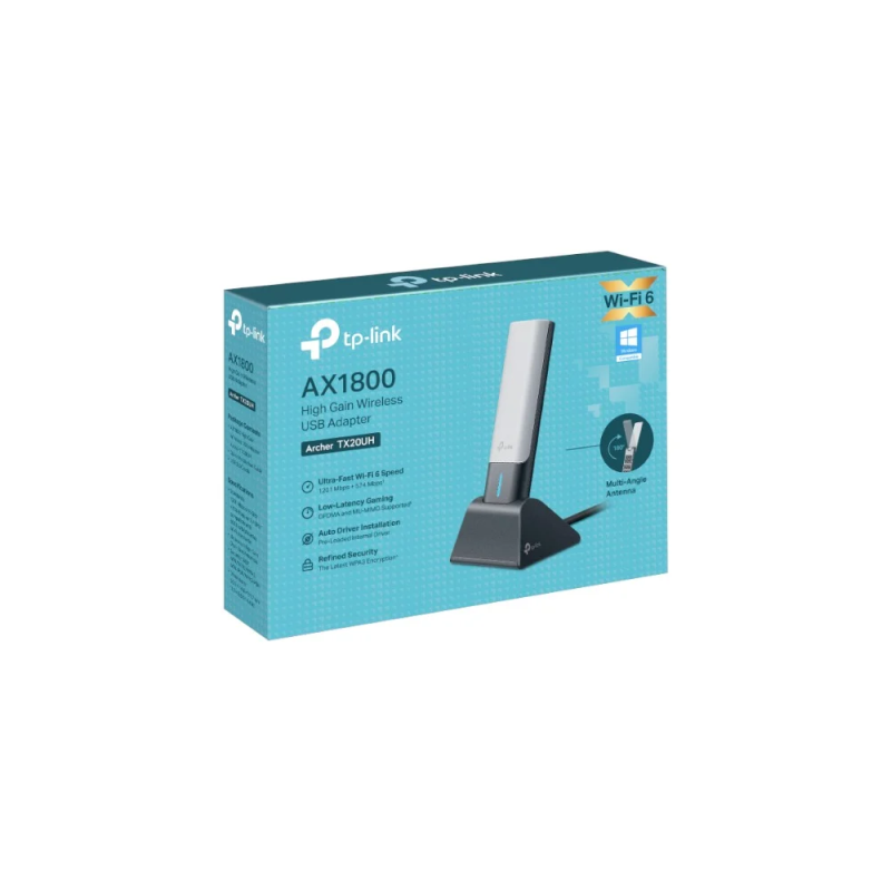 Archer Tx20Uh P Redw Usb Ax1800 D Band High Gain 2 Ant