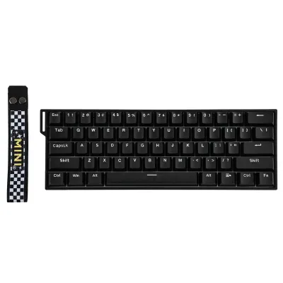 Aula Mini60 He Black Sw Stormrise Teclado Mecanico Magnetico