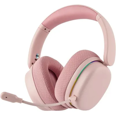 Aula G7 Pro Pink Auricular Inalambrico Usb 2.4Ghz Bluetooth