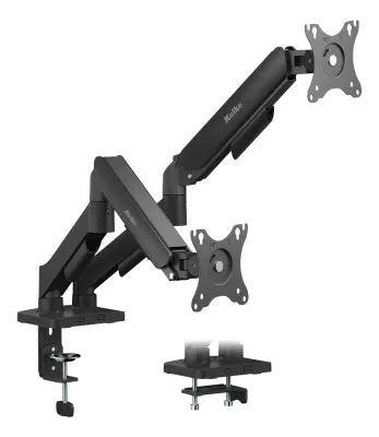 Soporte Para Monitor Doble Articulado Kolke 17'' A 32'' (Kvs-785)