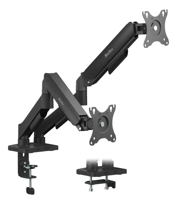 Soporte Para Monitor Doble Articulado Kolke 17 A 32 (Kvs-785)
