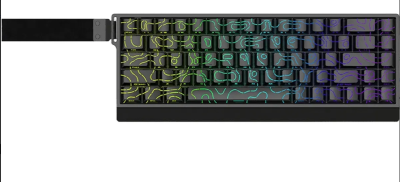 Irok Mercury68 Black Sw Purple Star Rgb Teclado Mecanico Magnetico 65% Ingles Usb 8Khz Rt 0.004Mm