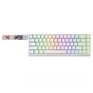 Fgg Madlions Mad68He White Rgb Sw Per Shaft Pro Teclado Mecanico 65% Ingles Usb 8Khz 0.2Mm Magnetico