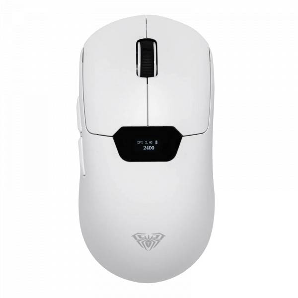 Aula Sc590 Pro Blanco Mouse Wireless /Cableado 20K Dpi 64Gr 6D