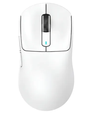 Mouse Inalámbrico Ligero A9 Plus Tri-Mode Nearlink Wireless Mouse, Hisilicon Nearlink,Paw3395 / White -- A9 Plus 2.0 White