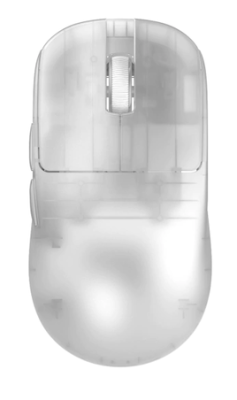 Atk Zero Frosted White Mouse Gamer Cableado/Wireless 42K Dpi 8Khz 44Gr Paw3950 Ultra C/Dongle 8Khz