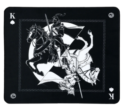 Atk Knight Zodiac Black L Mousepad Tela Large 490 X 420 X 4 Mm Antideslizante Control