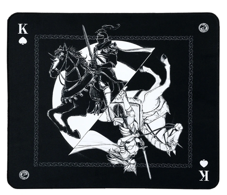 Atk Knight Zodiac Black L Mousepad Tela Large 490 X 420 X 4 Mm Antideslizante Control