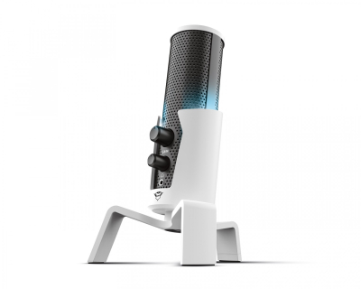 Microfono Trust Fyru 4In1 Streaming Mic Gxt258W White