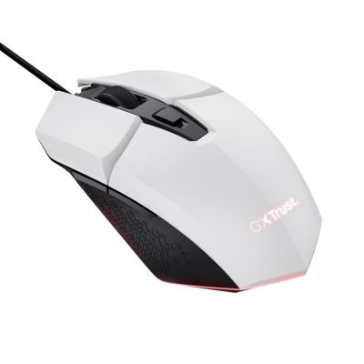 Mouse Gamer Trust Felox White Gxt109W