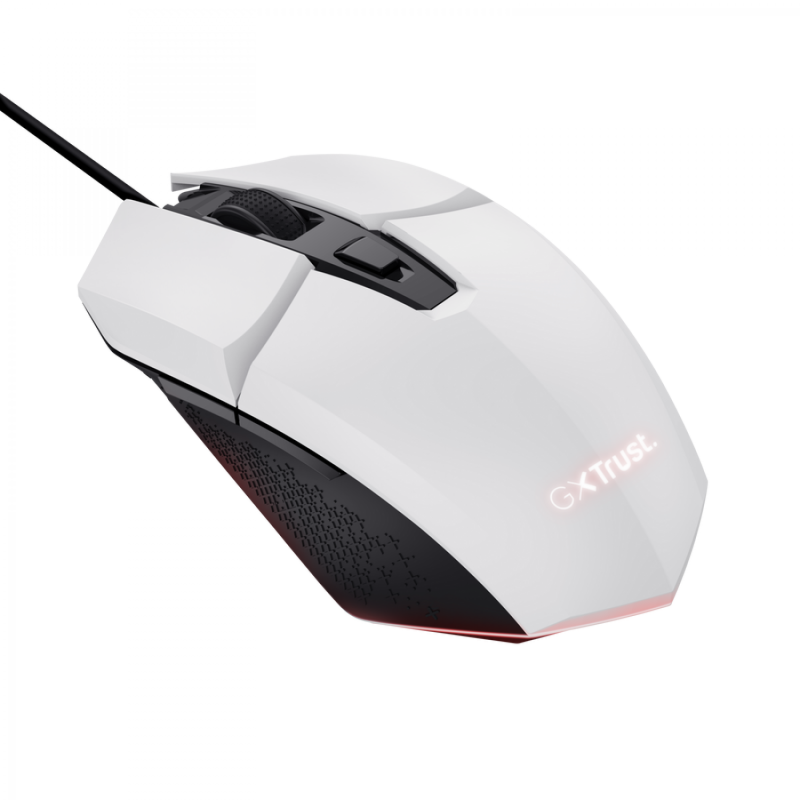 Mouse Gamer Trust Felox White Gxt109W