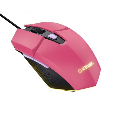 Mouse Gamer Trust Felox Pink Gxt109P