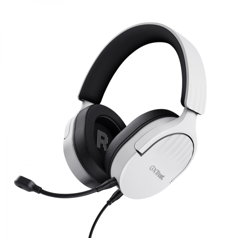 Auricular Gamer Trust Fayzo White Gxt489W