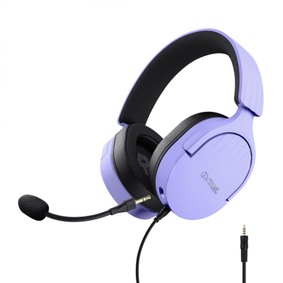 Auricular Gamer Trust Fayzo Purple Gxt489P