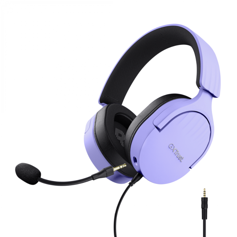Auricular Gamer Trust Fayzo Purple Gxt489P