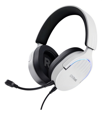 Auricular Gamer Trust Fayzo 7.1 White Gxt490W