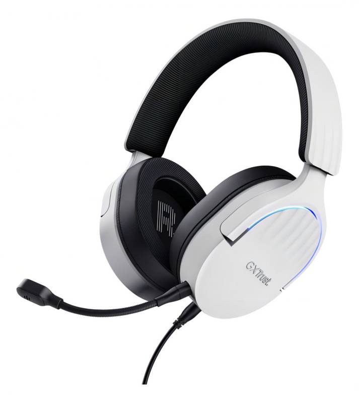Auricular Gamer Trust Fayzo 7.1 White Gxt490W