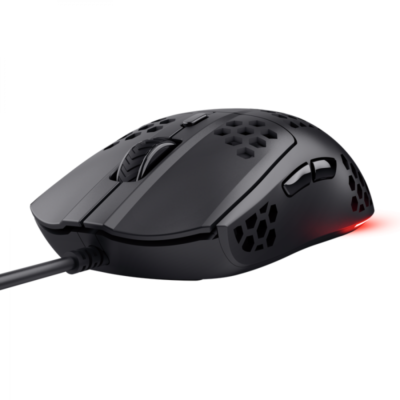 Mouse Trust Helox Gaming Ultraligero Black