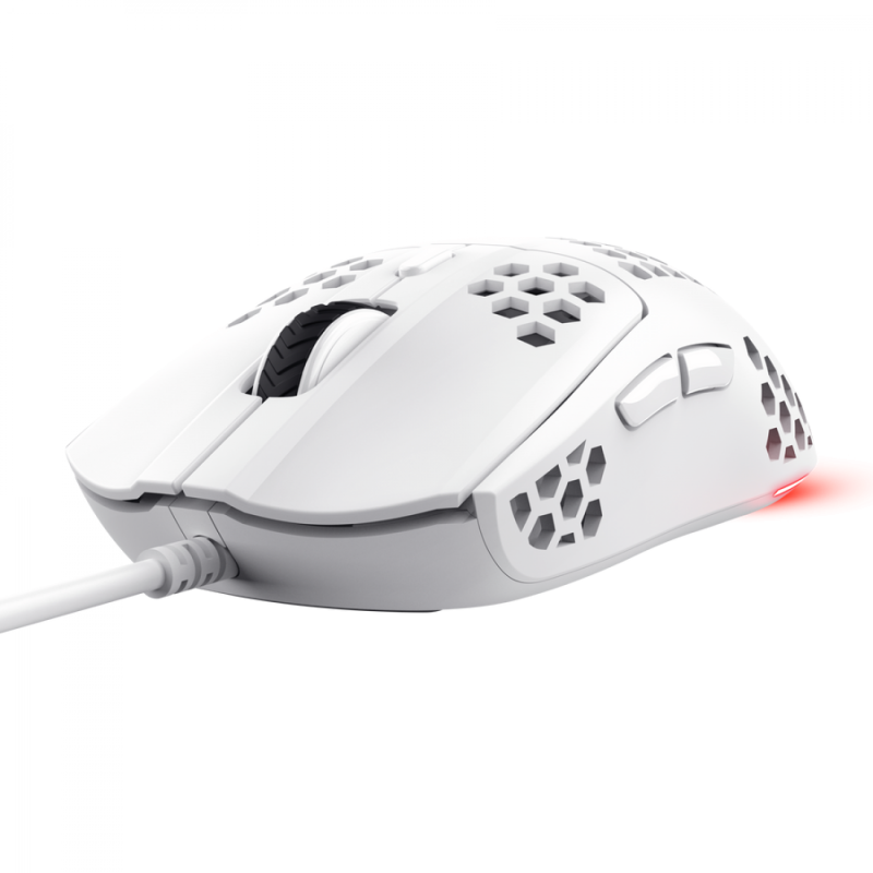 Mouse Trust Helox Gaming Ultraligero White Gxt928W