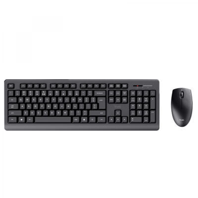 Combo Teclado Y Mouse Trust Primo Wireless Deskset Es
