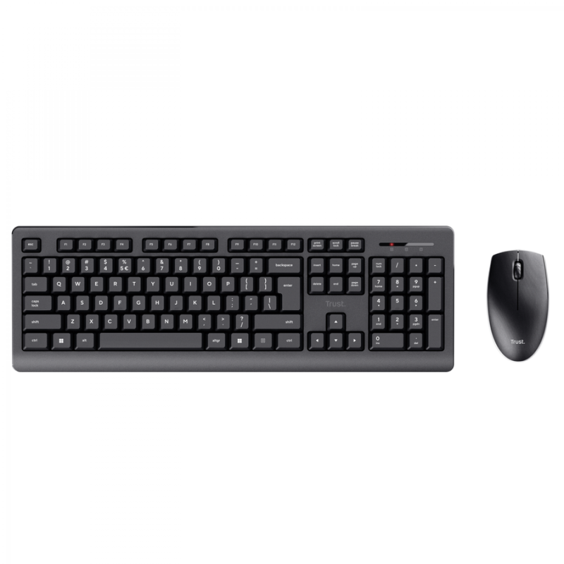 Combo Teclado Y Mouse Trust Primo Wireless Deskset Es