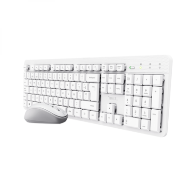 Teclado Y Mouse Trust Ody Ii Wireless Es White