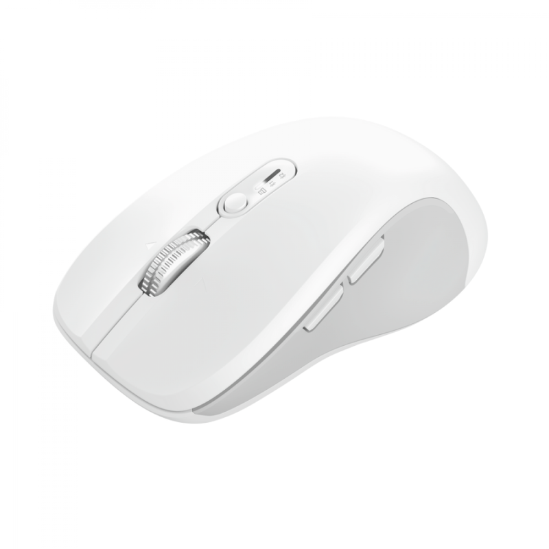 Mouse Gamer Trust Ferro Hyperwheel Wireless White