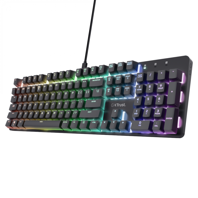 Teclado Trust Zora Mechanical Es Gxt871