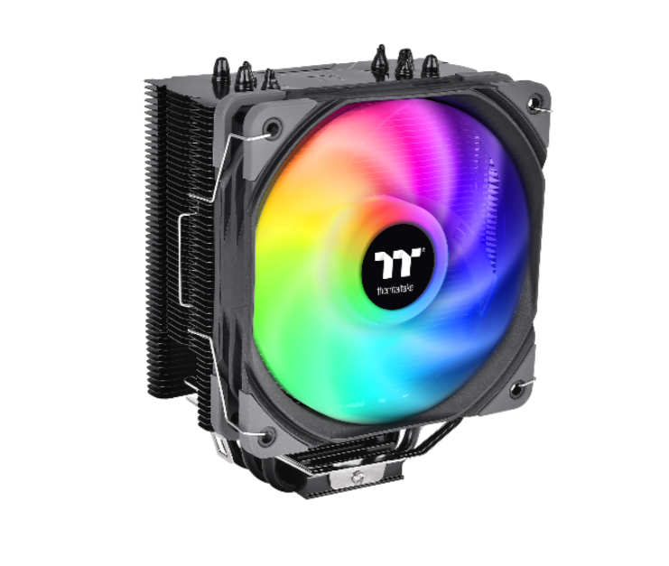 Cpu Cooler Tt Ux200 Se Argb Lighting Intel & Amd Black (0538)