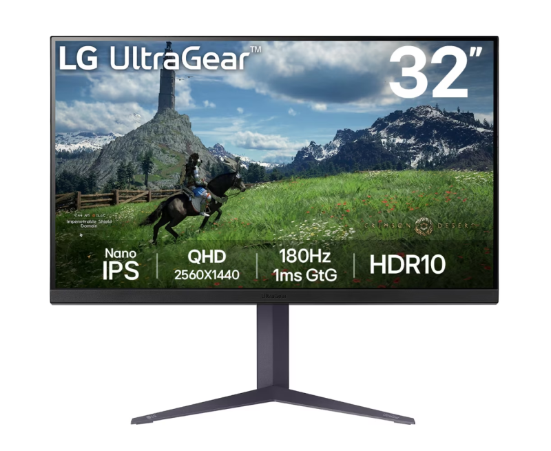 Monitor Lg 32 Gamer 32Gs85Q-B Nano Ips Qhd 180 Hz (Ii) (1779)
