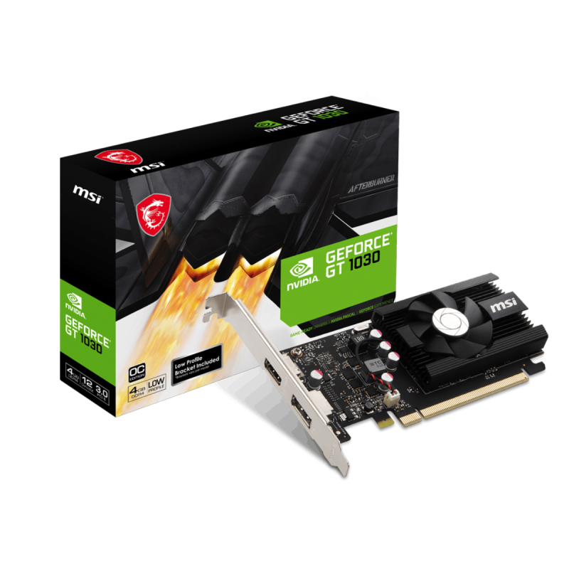 Vga Msi Geforce Gt 1030 4G Lp Ddr4 Oc (7549)