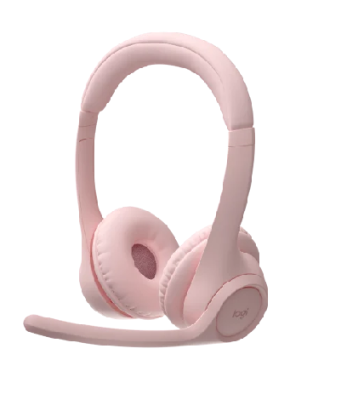 Auricular Wir C/Microfono Logitech Zone 300 Rose  981-001411