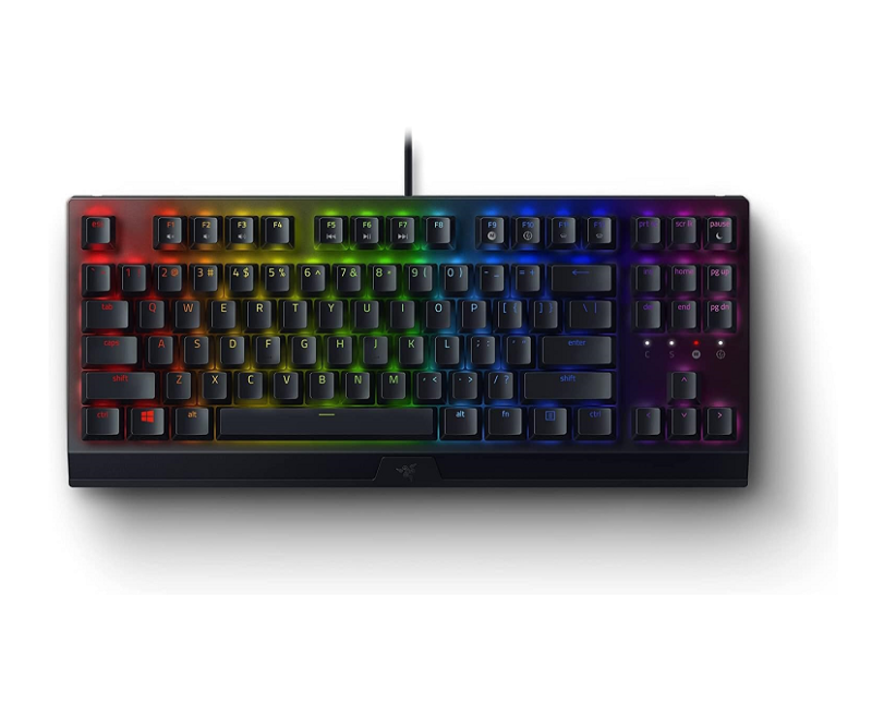 Teclado Razer Blackwidow V3 Tenkeyless Mechanical Yellow Switch Us Layout (7118)