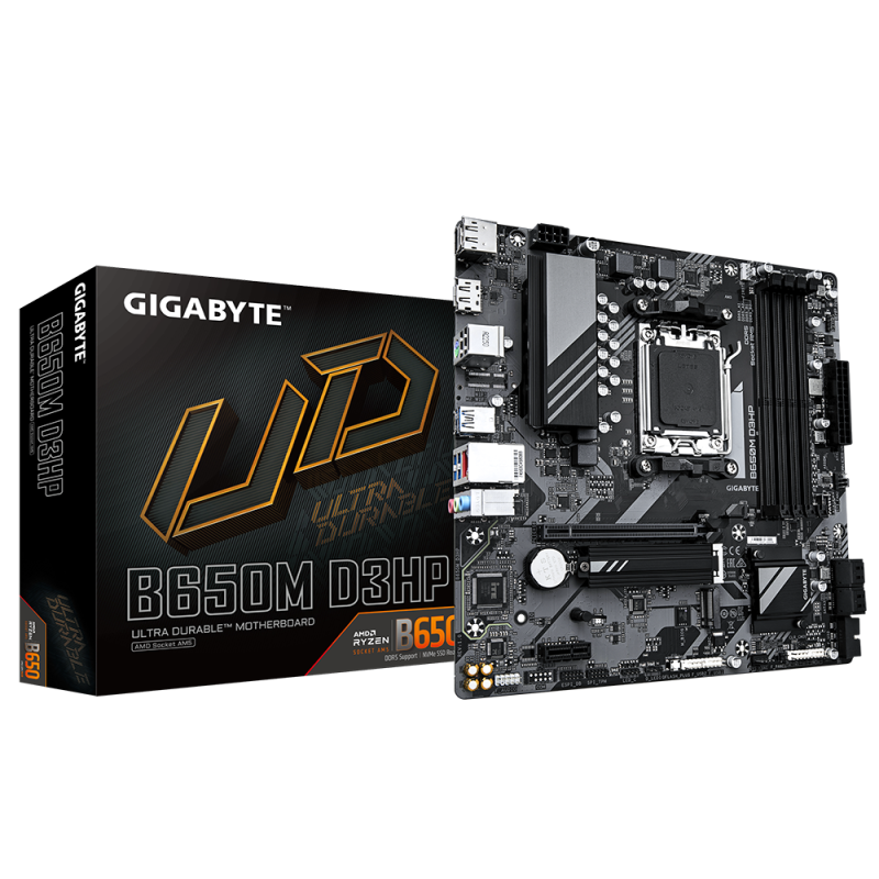 Mother Gigabyte B650M D3Hp Ddr5 Am5 (Serie 7000/8000) (7851)