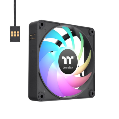 Fan Cooler Tt Ct120 Ex Argb (3 Fan Pack) Black (1341)