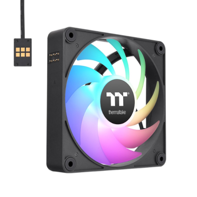 Fan Cooler Tt Ct140 Ex Argb (3 Fan Pack) Black (1358)
